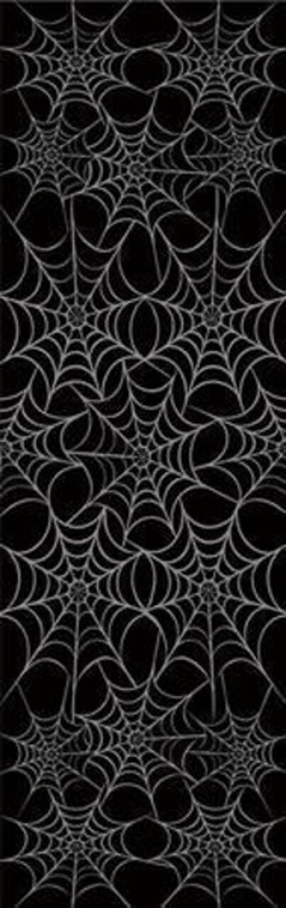 Party Central Spider Web Halloween Banquet Table Cloths - 108" - Club Pack of 12